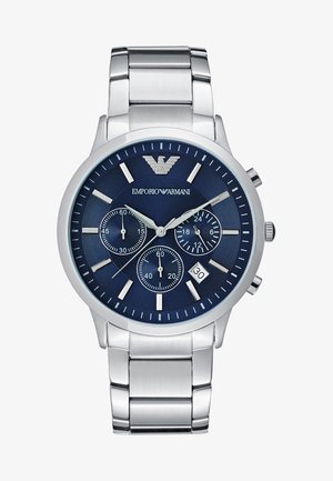 Chronograph watch - silver-coloured