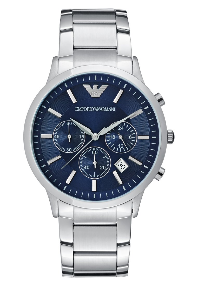 Emporio Armani - Chronograph - silver-coloured, Vergrößern