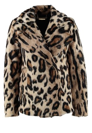 Halflange jas - beige