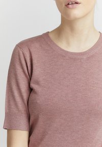 Oxmo OXHELIN - Basic póló - ash rose melange