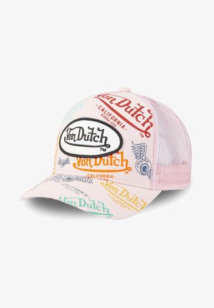 Von Dutch TRUCK FIT ALLOVER  - Gorra - pink