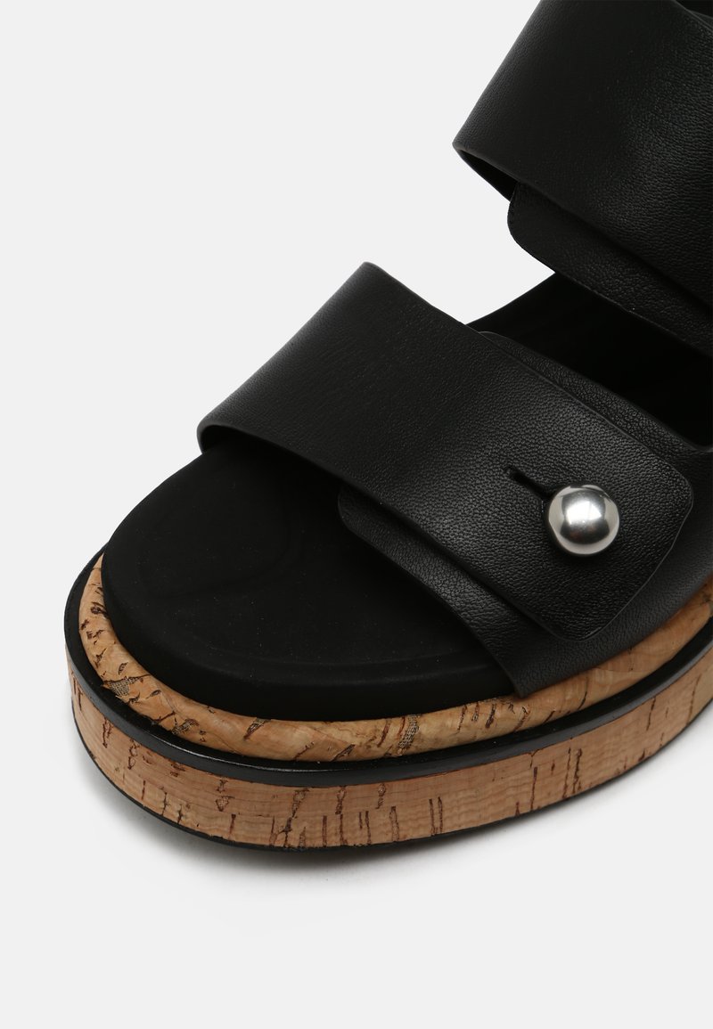 Damen Bekleidung | rag & bone SOMMER WEDGE Pantolette hoch black/schwarz - VL91058 Damen Bekleidung | rag & bone SOMMER WEDGE Pantolette hoch black/schwarz - VL91058