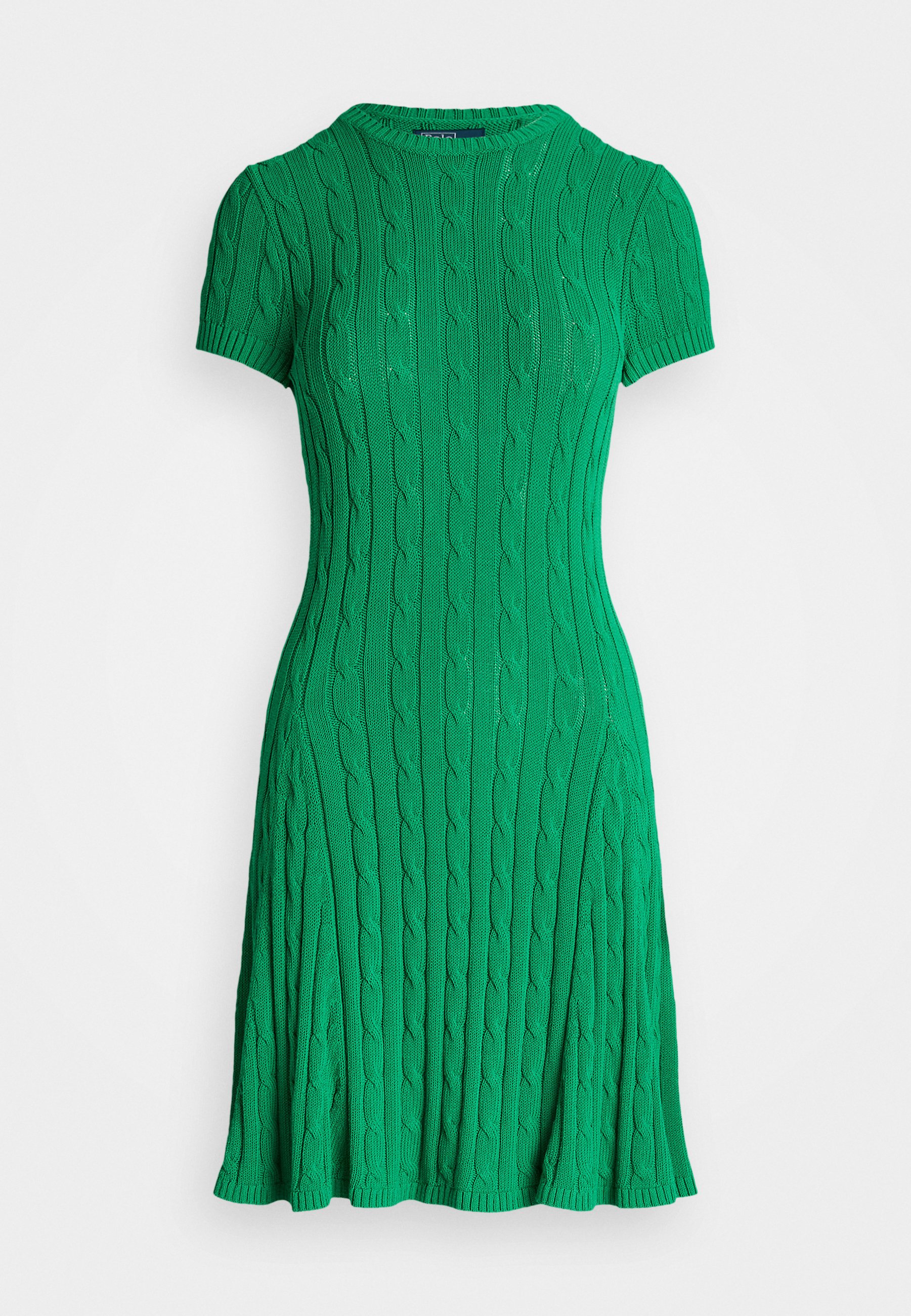 green cable knit sweater dress Entro Cable Knit Sweater Dress main image 0