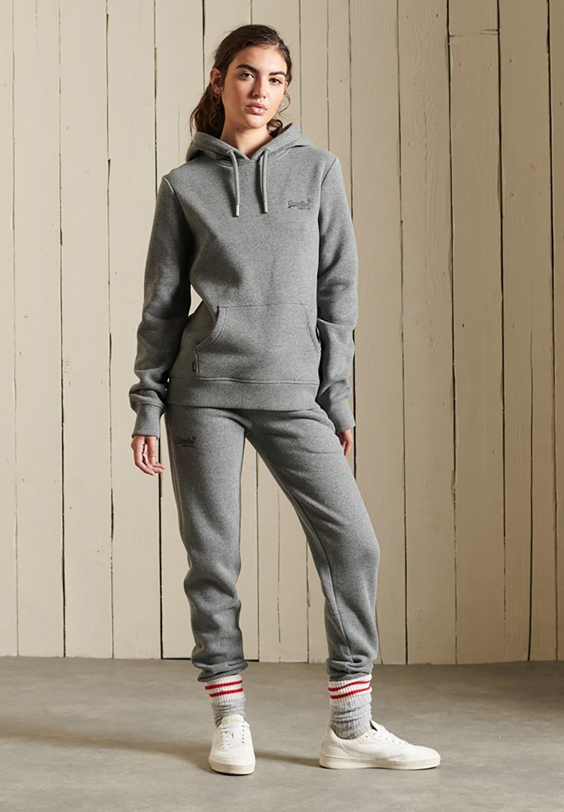 Superdry Tracksuit bottoms grey Zalando.co.uk