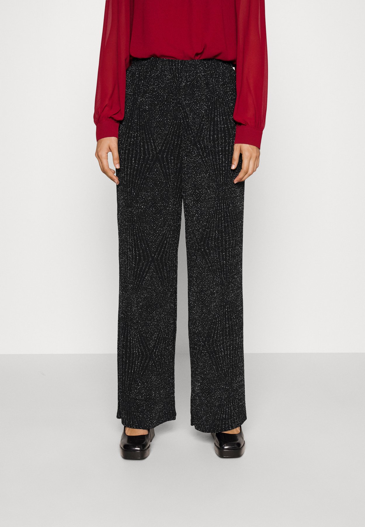 ONLCAROLLA GLITTER WIDE PANT