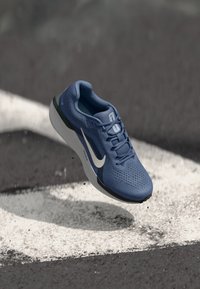 Nike Performance AIR WINFLO 11 - Utcai futócipők - world indigo/sail/light armory blue/anthracite/summit white/pure platinum