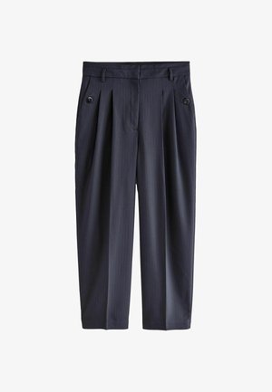 Next PINSTRIPE BARREL. - REGULAR FIT - Pantaloni - navy blue