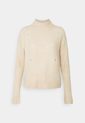 CHRISTMAS SNOWFLAKE JUMPER - Neule - oatmeal
