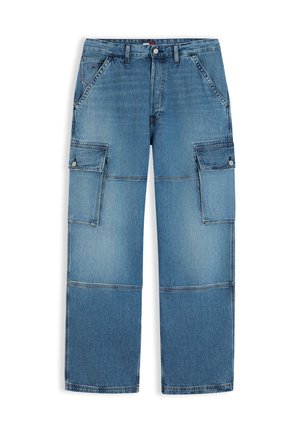 Tommy Jeans, THEO BAGGY - Φαρδύ τζιν - denim medium