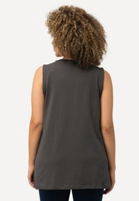 Ulla Popken ÄRMELLOS - Top - anthracite