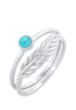 2 PACK BOHO LOOK - Ringe - silver-coloured