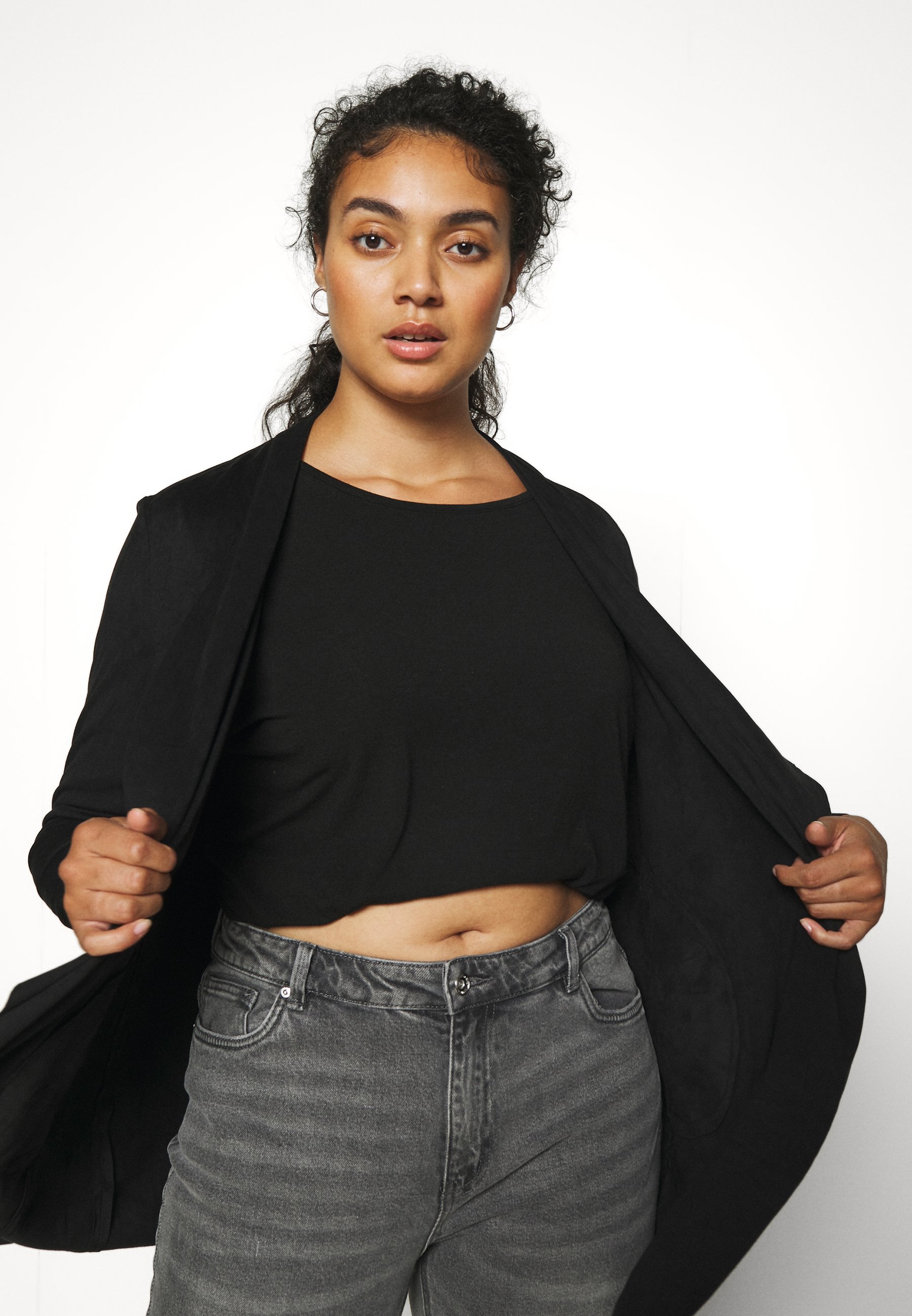 Damen WATERFALL JACKET WITH PANEL SLEEVES - Blazer Damen WATERFALL JACKET WITH PANEL SLEEVES - Blazer