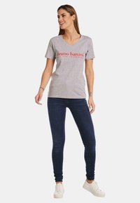 Bruno Banani ASHLEY - T-shirts print - hellgrau melange