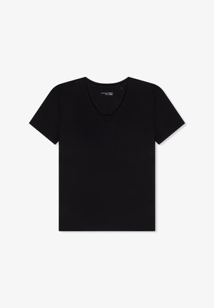 Schiesser, MIX RELAX - Nachtwäsche Shirt - schwarz