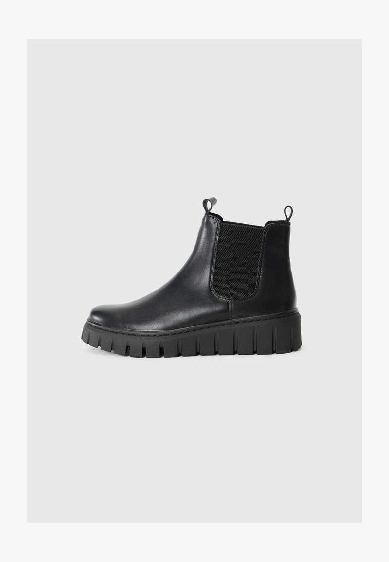 Marco Tozzi Botine cu platformă - black