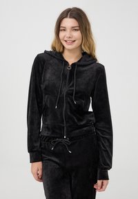 Terranova Felpa con zip - nero