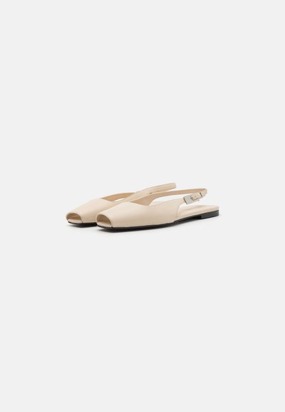 GIABORGHINI VERA - Balerini peep toe - cream