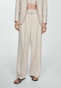 Mango Broek - beige