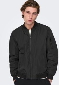 Only & Sons - JOSHUA OTW VD - Giubbotto Bomber - black Immagine in miniatura 1