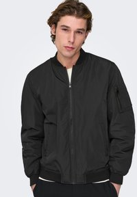 Only & Sons - JOSHUA OTW VD - Bomberjacke - black Thumbnail-Bild 1