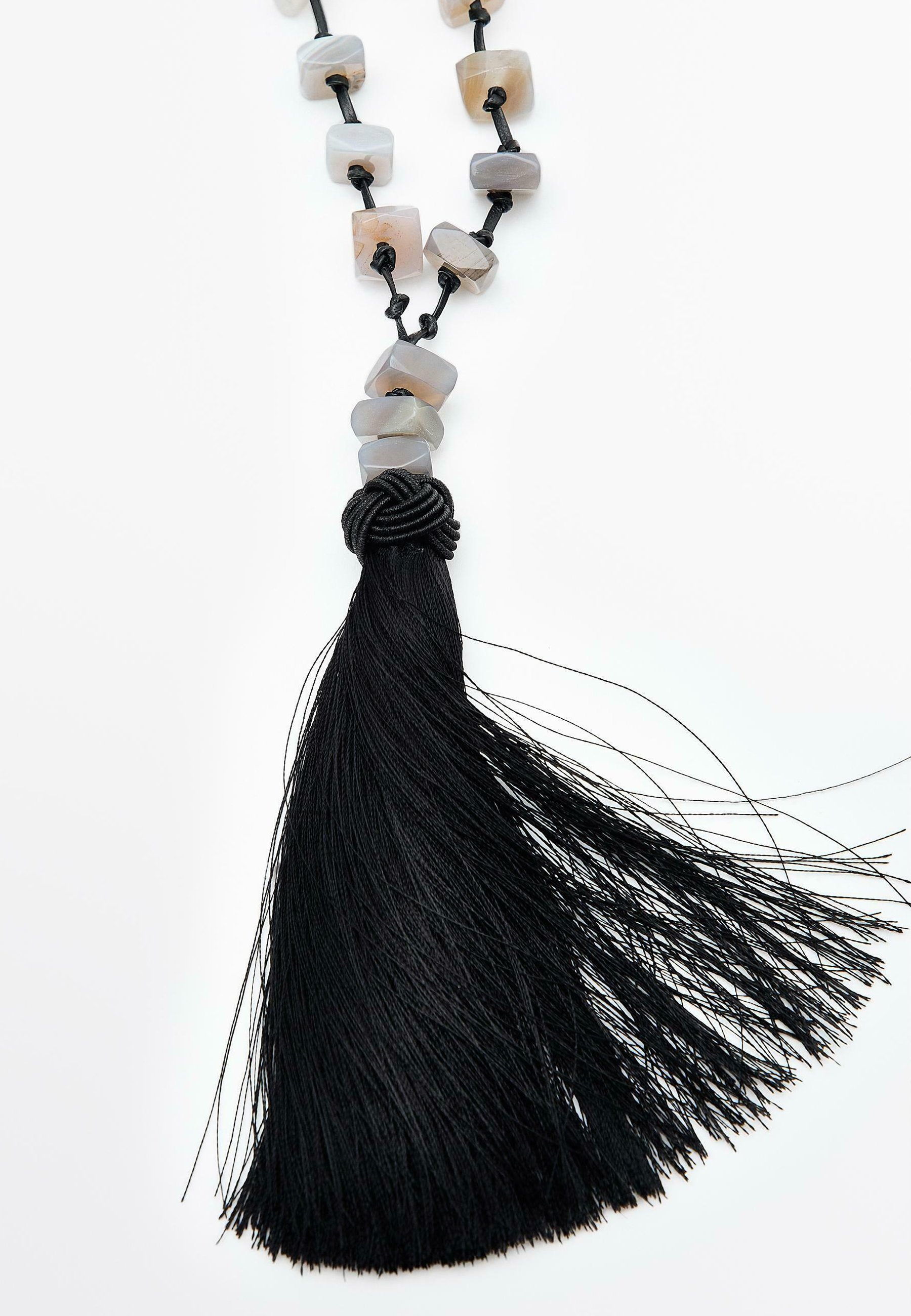 ★ Massimo Dutti★ Ceramic Tassel Necklace 04602614800 Massimo Dutti | Ceramic Tassel Necklace