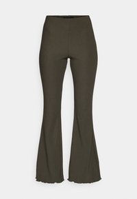 FLARED OTOMANN  - Tajice-hlače - khaki