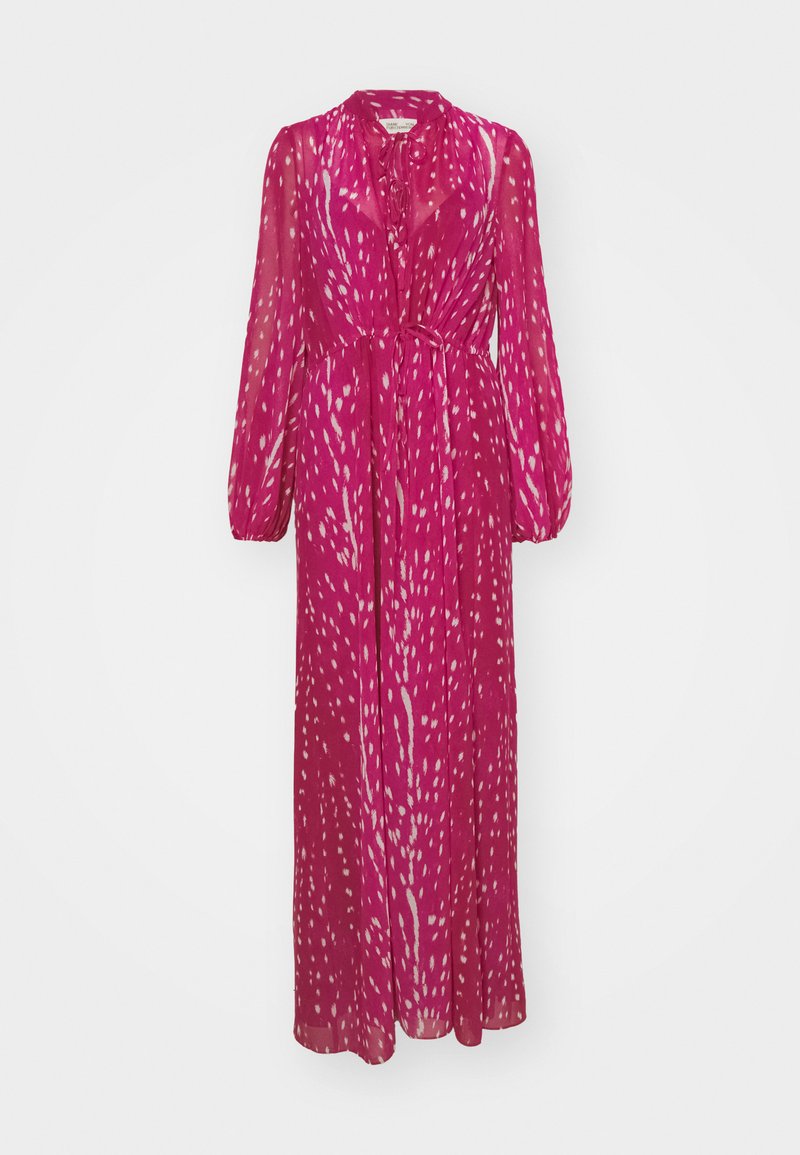 Diane von Furstenberg Maxi-jurk donkerroze
