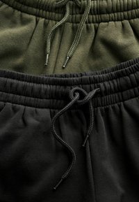 Next 2 PACK REGULAR FIT - Tepláky - black green