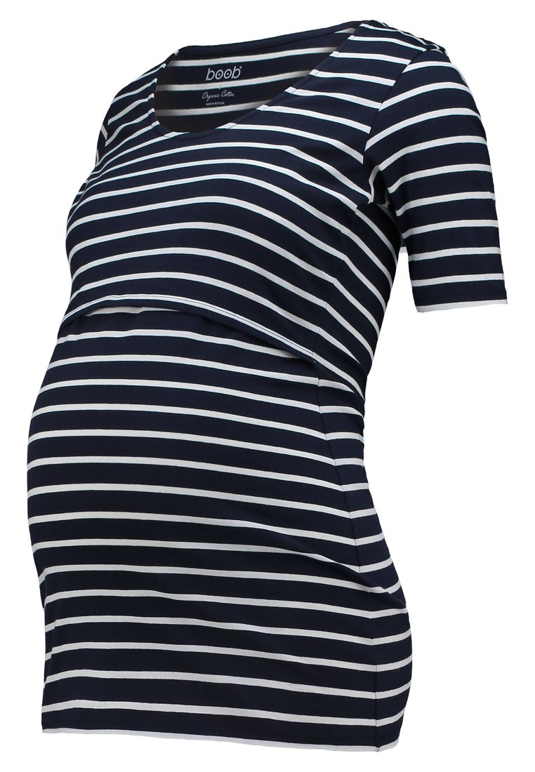 Boob T-shirt print donkerblauw