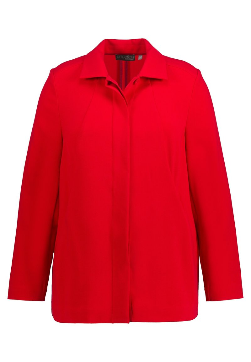 Ulla Popken Lichte jas rood Ulla Popken Lichte jas rood