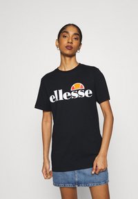 Ellesse - ALBANY - T-shirt con stampa - black Immagine in miniatura 1