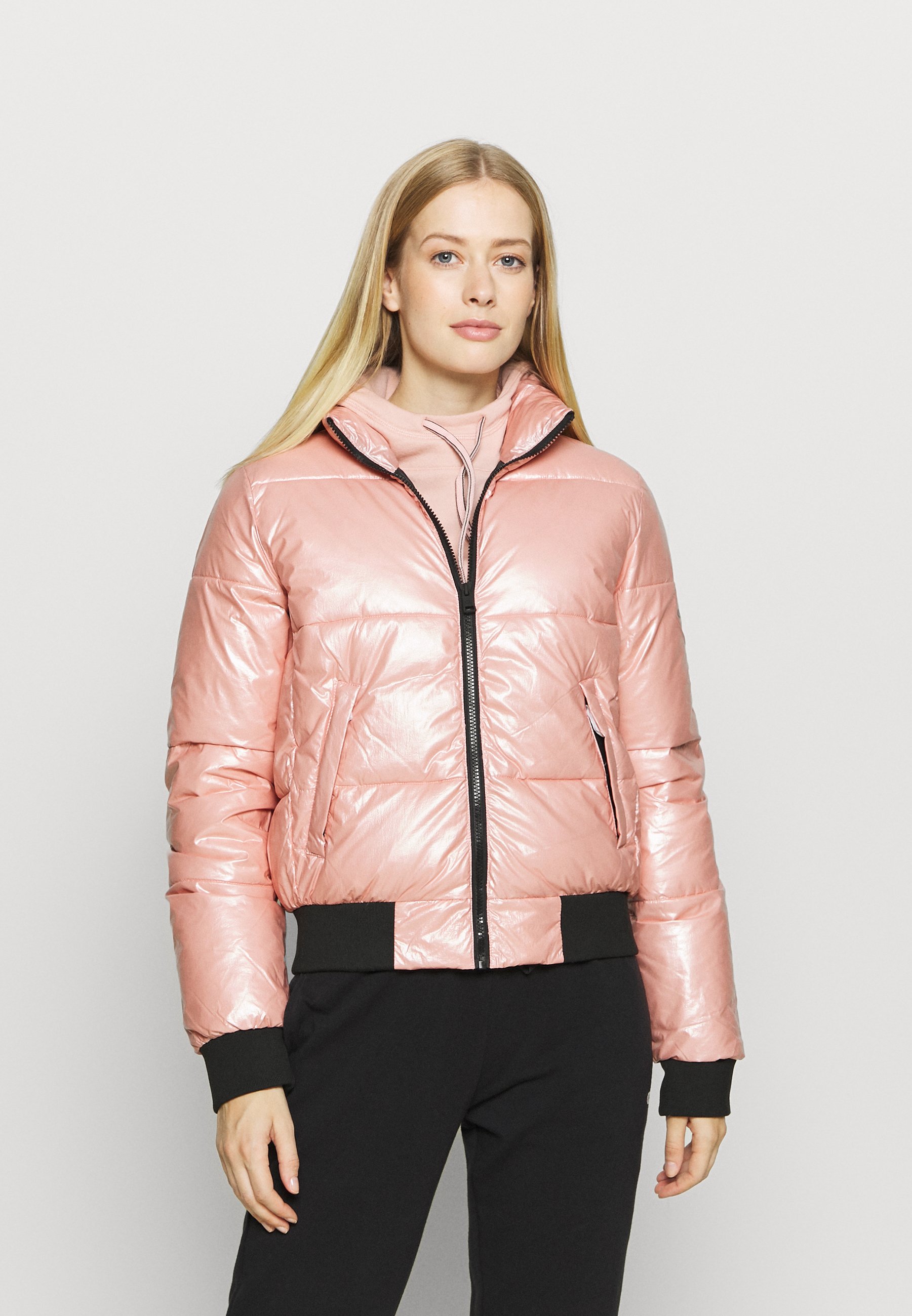 champion jacket womens pink