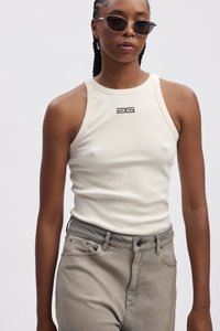 Gestuz DREW LOGO TANK - Top - birch