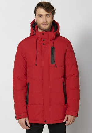 Koroshi Abrigo de invierno - rojo   red