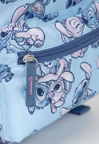 Disney MIT "FREE TIME"-AUFDRUCK - STITCH - Skolväska - blue