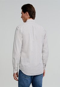 Scalpers Camisa - off white check