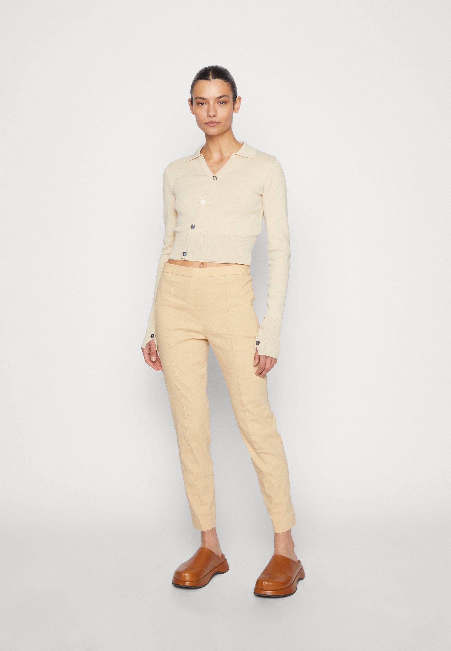 Theory Trousers - butter yellow/beige 