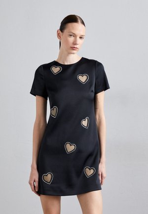 CLYDE EMBELL SHIFT DRESS - Day dress - black