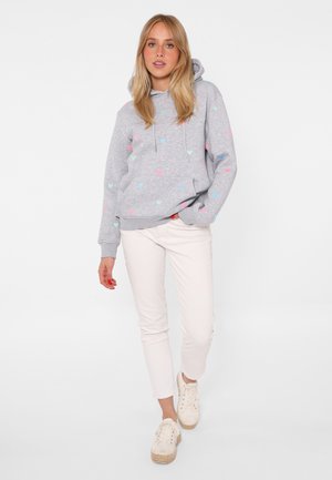 Kapuzenpullover - hellgrau