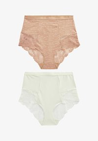 Unselected, tan print cream