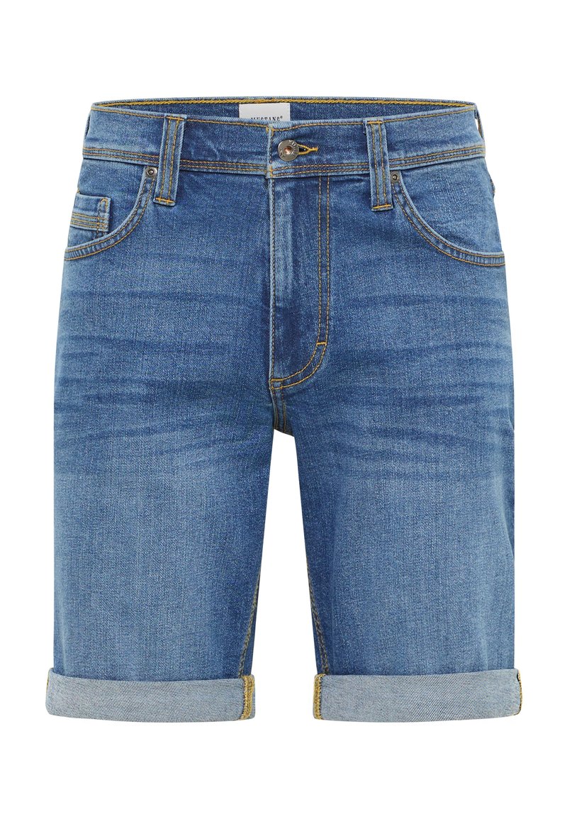 mustang Jeansshort blauw