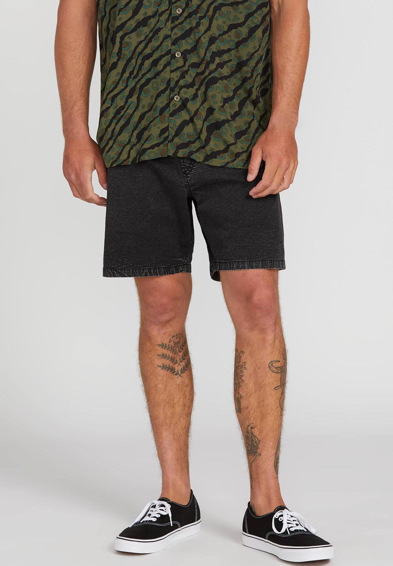 volcom jean shorts