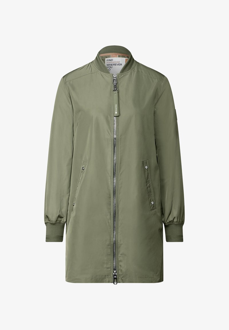 Parka Bomberjacke Lang Damen Grün Superdry LONGLINE Lang Damen Bomberjacke Khaki W5000081A-A7H