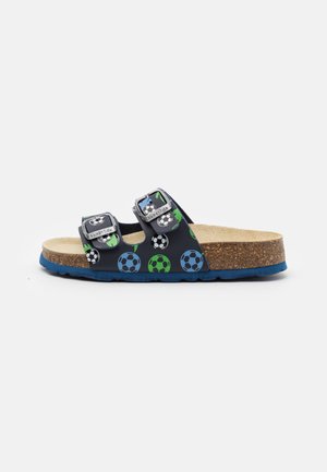 FUSSBETTPANTOFFEL - Pantuflas - blau
