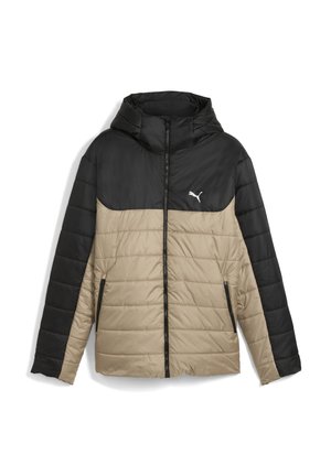 ESSENTIALS WATTIERTE KAPUZEN - Winterjacke - ice coffee