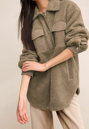 Halflange jas - brown