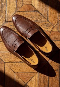 Finsbury CUIR - Mocassins - marron