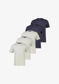 Non sélectionné, hellgrau/dunkelblau