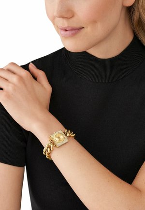 Michael Kors TRADITIONAL MK CHAIN LOCK - Reloj - gold-coloured