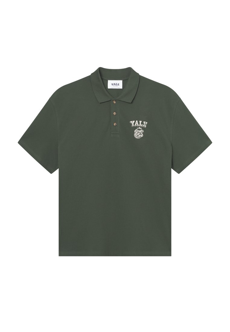 Les Deux Polo vert foncé